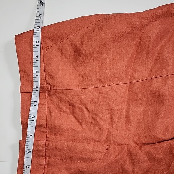LOFT ORANGE SHORT/ SIZE 4 - Picture 7 of 13